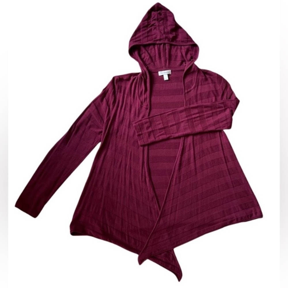 Dress Barn hooded cardigan